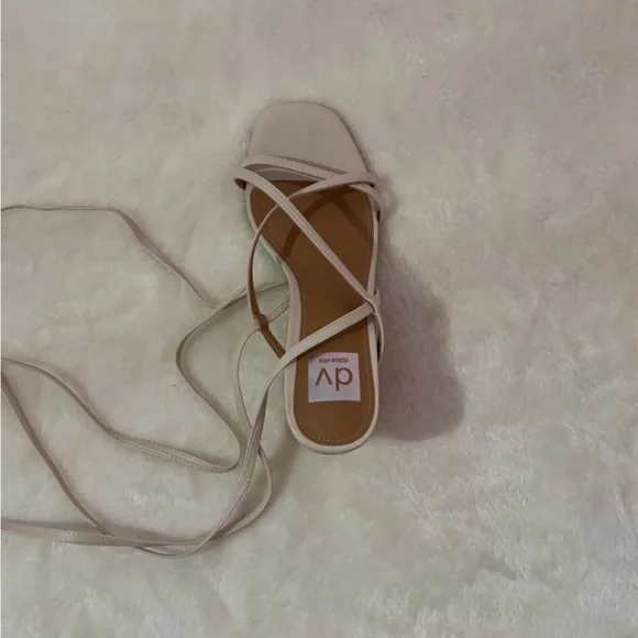 DV Dolce Vita Haze Strappy Lace-Up Block-Heel Sandals - Picture 7 of 14